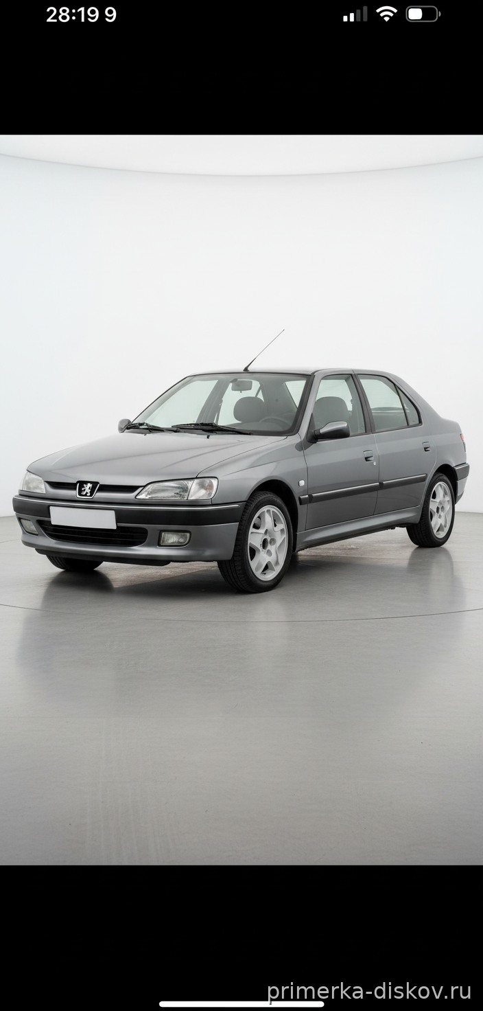Примерка дисков на PEUGEOT 306 Sedan 1994-2001