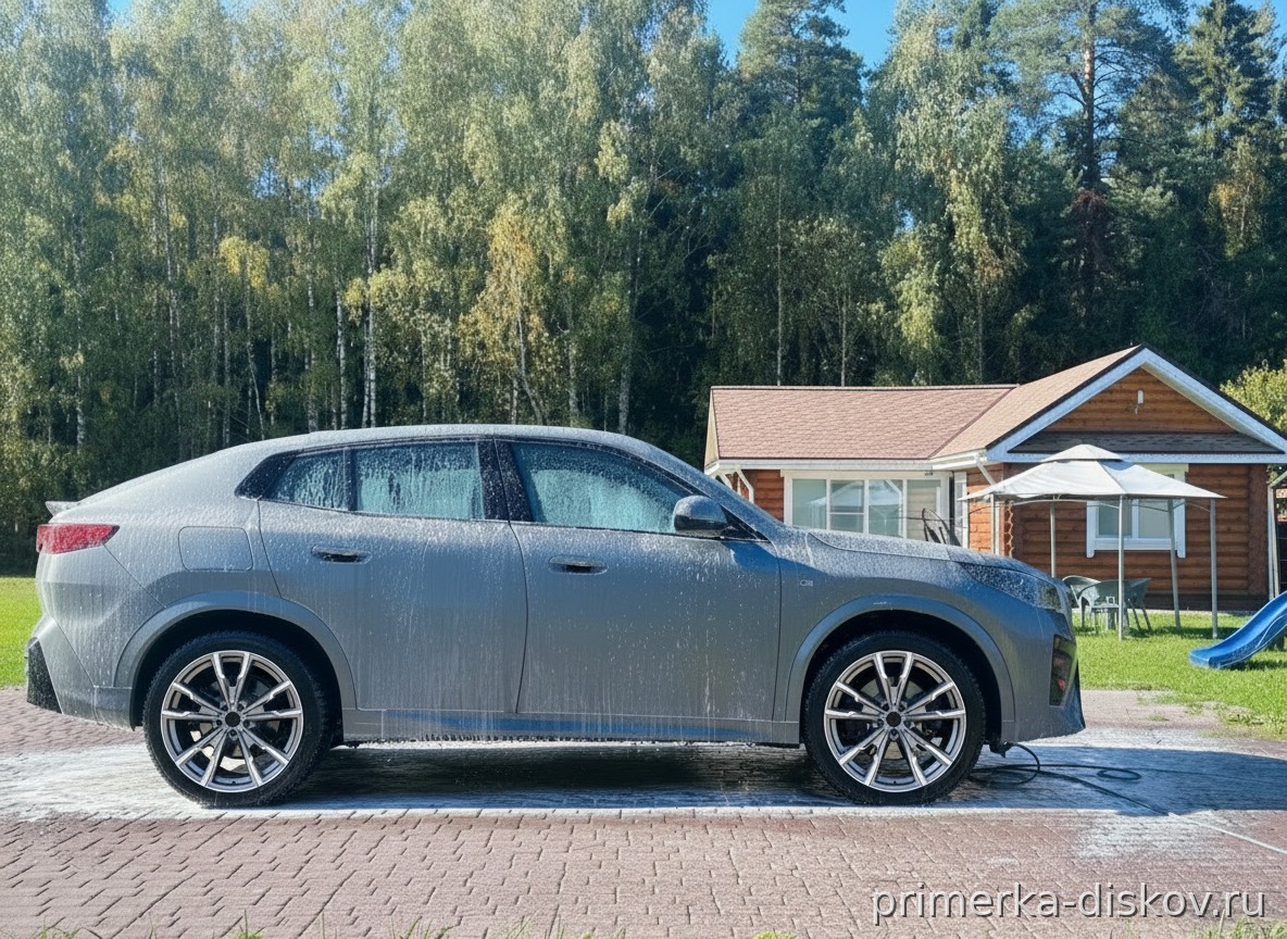 Примерка дисков на BMW X6 G06 2019-2026