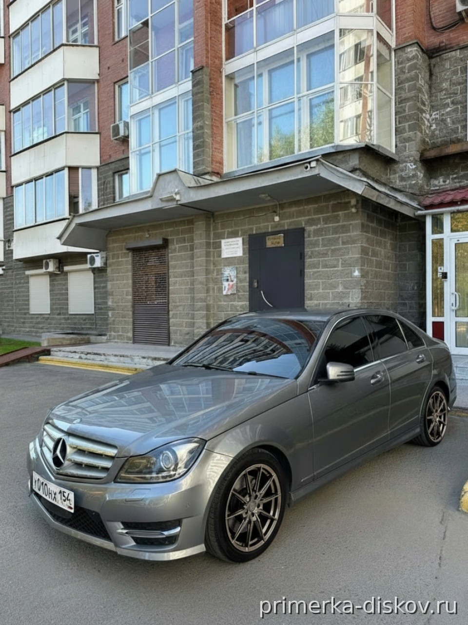 Примерка дисков на MERCEDES C-Klasse