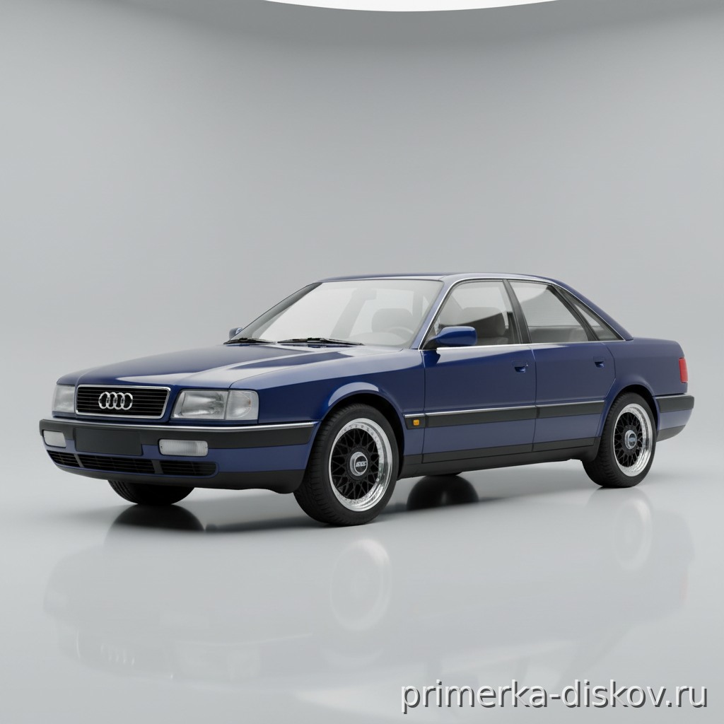Примерка дисков на AUDI 100 III (C3) Sedan-Avant 1982-1991