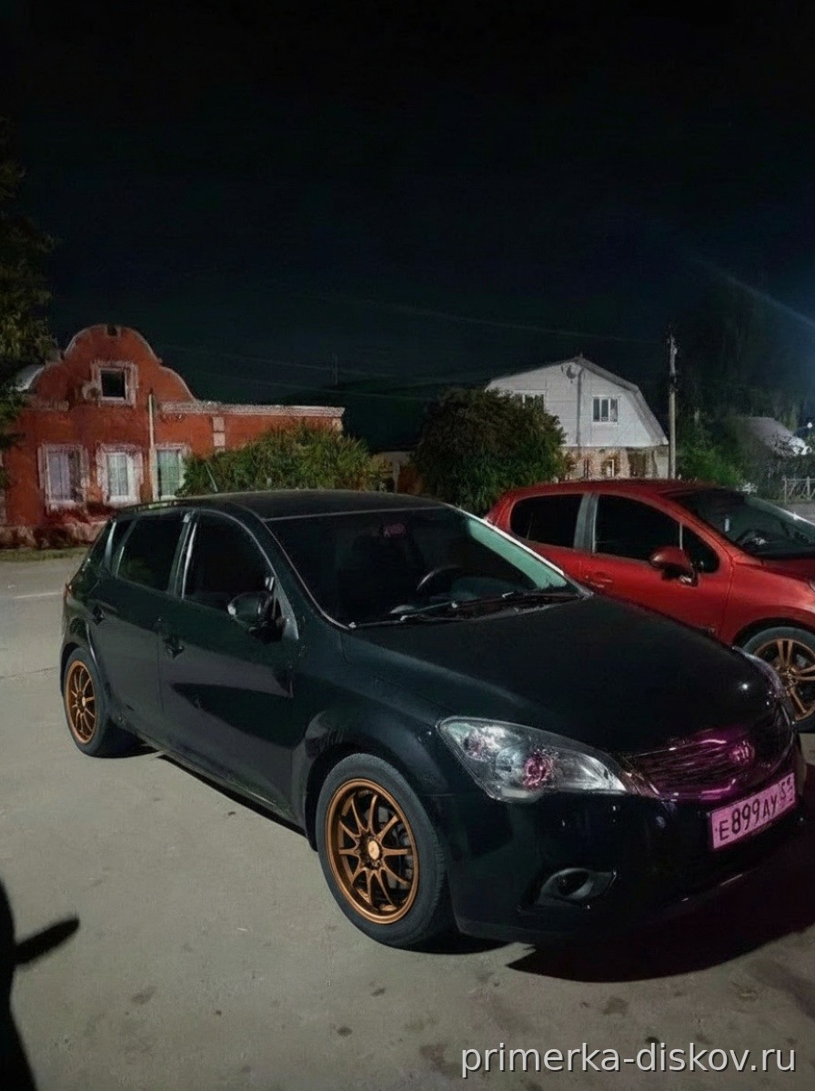 Примерка дисков на KIA Ceed I (ED) Hatchback 2006-2009