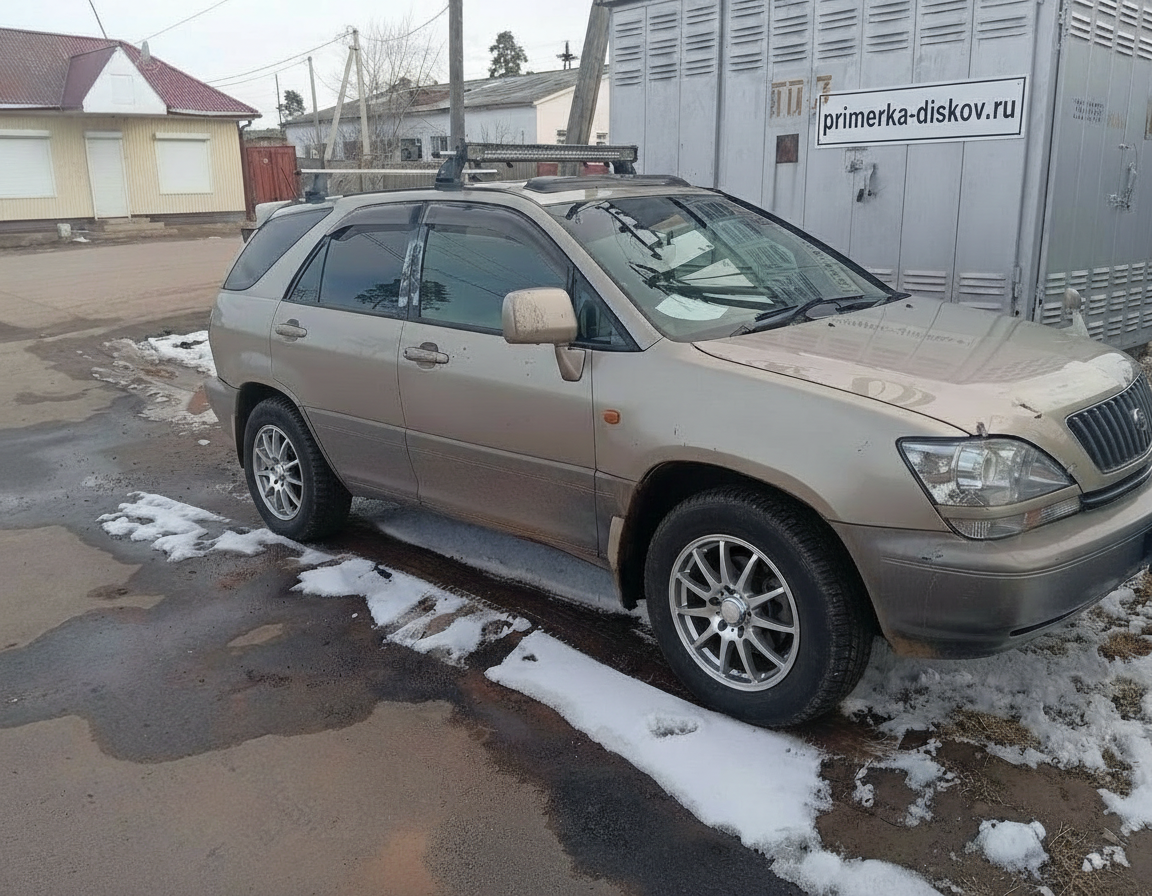 Примерка дисков на TOYOTA Harrier