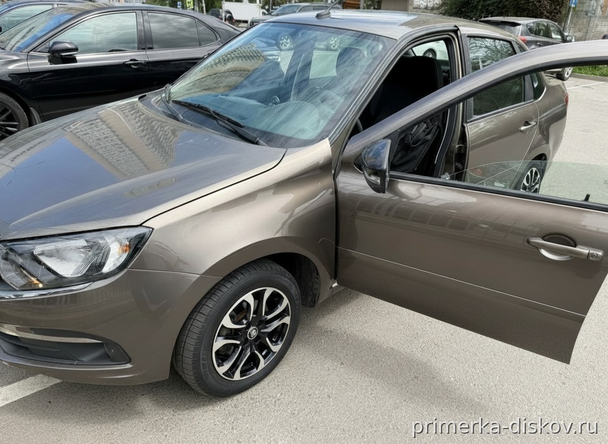 Примерка дисков на LADA (ВАЗ) Granta SE Sedan 2018-2026