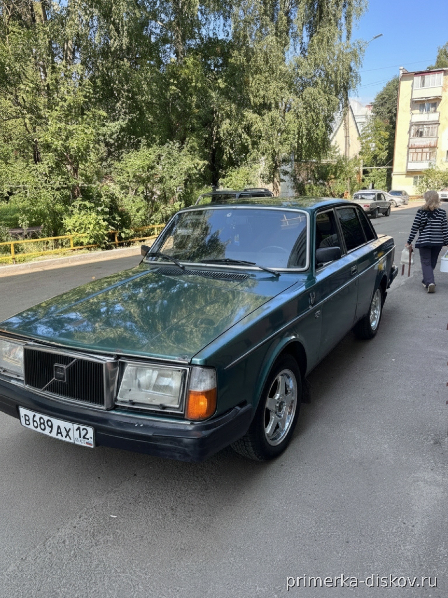 Примерка дисков на VOLVO