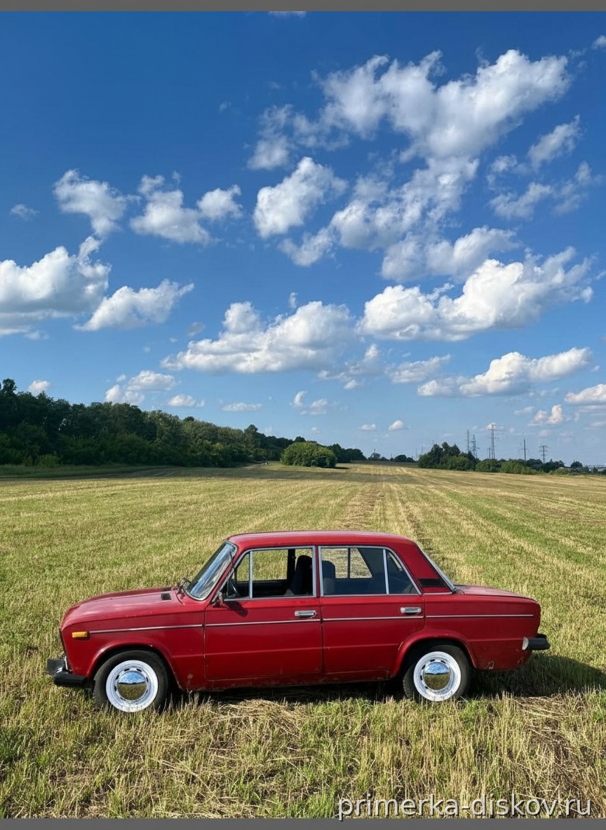Примерка дисков на LADA (ВАЗ) 2107 Sedan 1982-2013