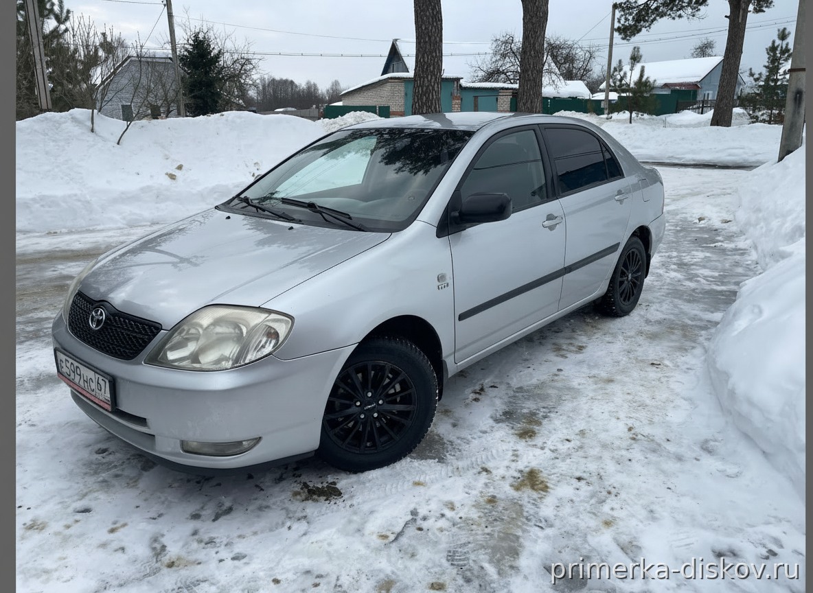 TOYOTA Corolla IX Sedan 2002-2007 — После примерки