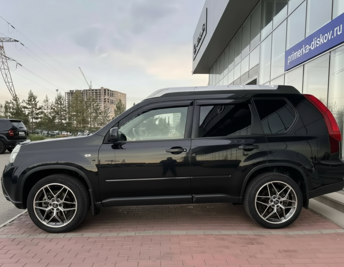 Примерка дисков на NISSAN X-Trail