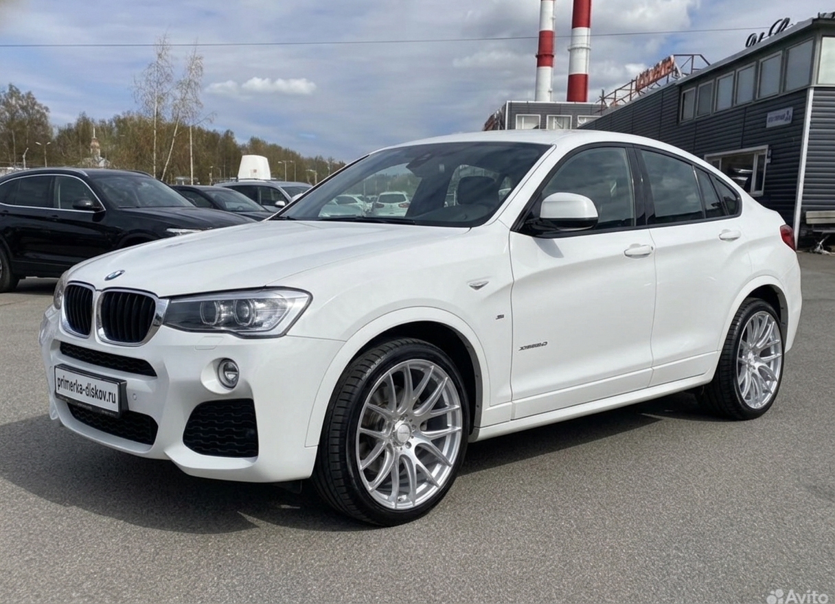 Примерка дисков на BMW X4 F26 2014-2018