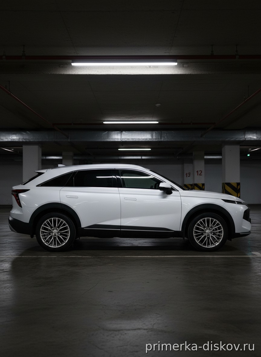 Примерка дисков на HAVAL F7x SUV 2019-2022
