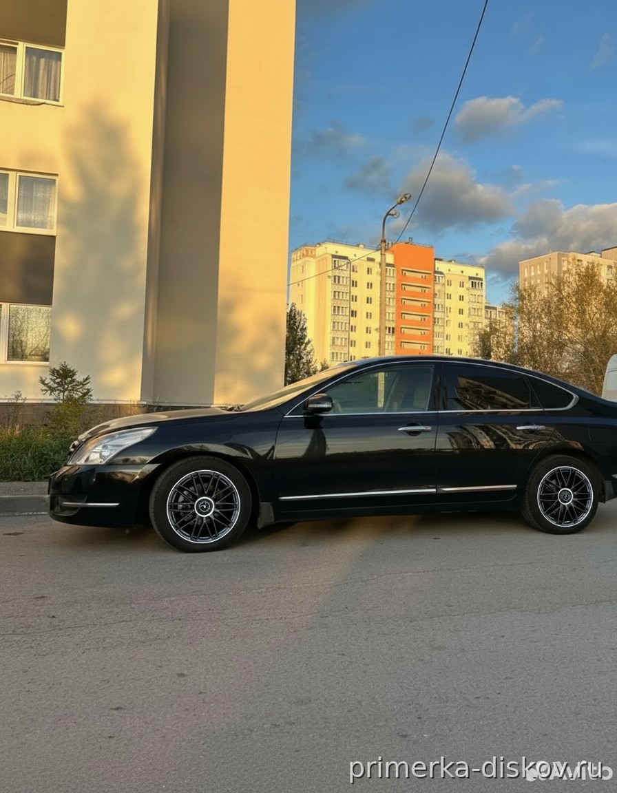 Примерка дисков на NISSAN Teana J32 2008-2014