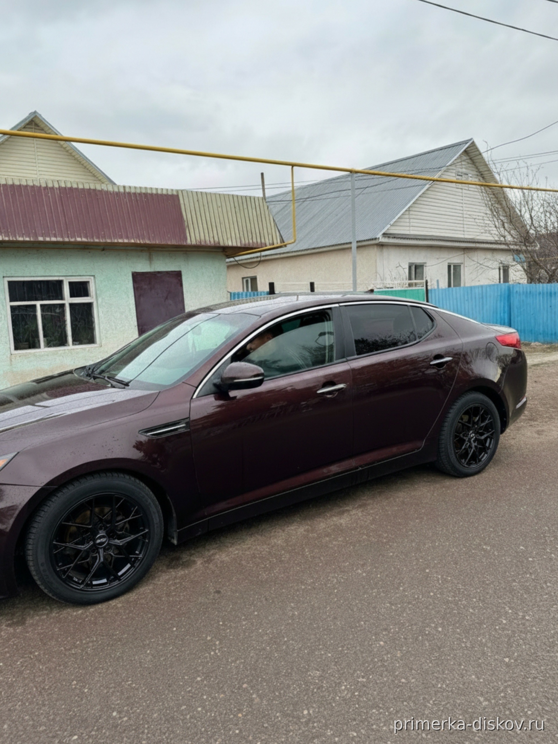Примерка дисков на KIA Optima TF 2011-2016