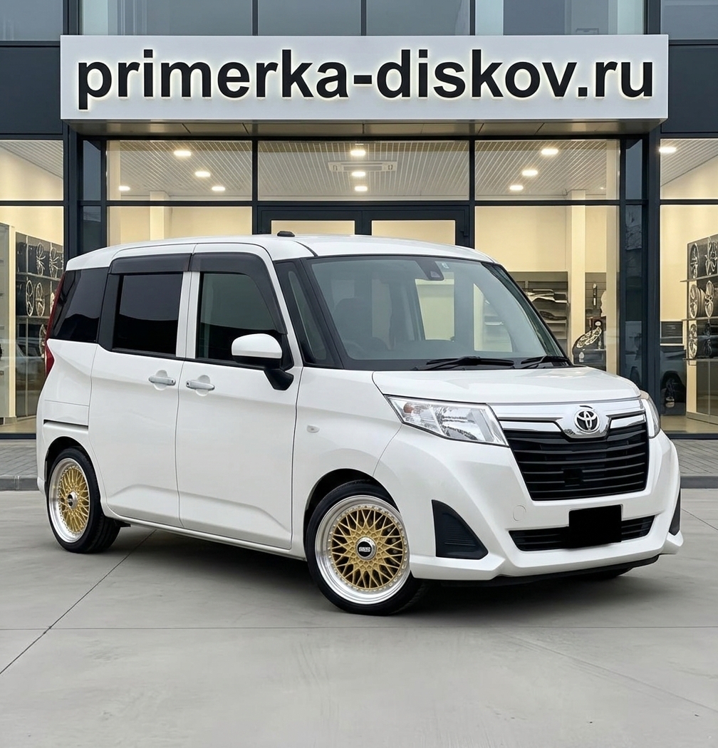 Примерка дисков на TOYOTA Tank Hatchback 2016-2020
