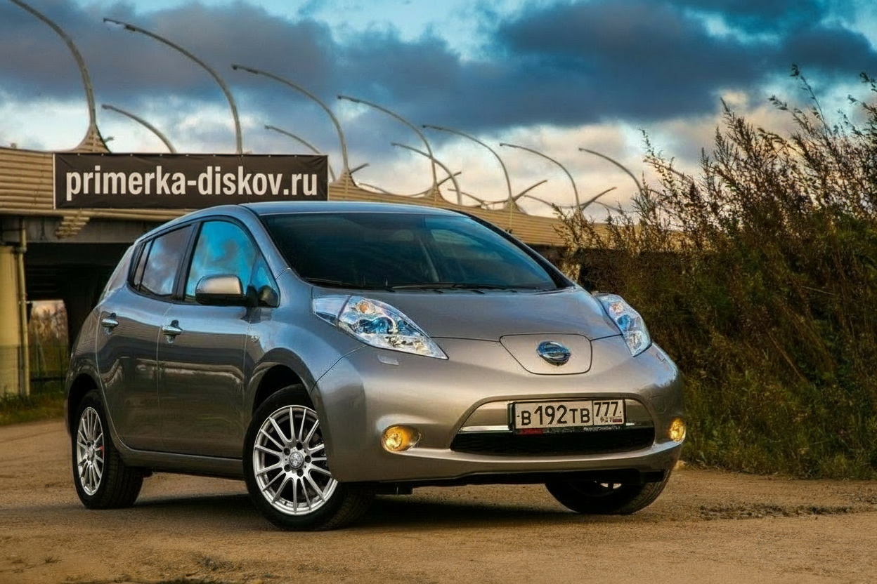 Примерка дисков на NISSAN Leaf ZE0 2010-2017