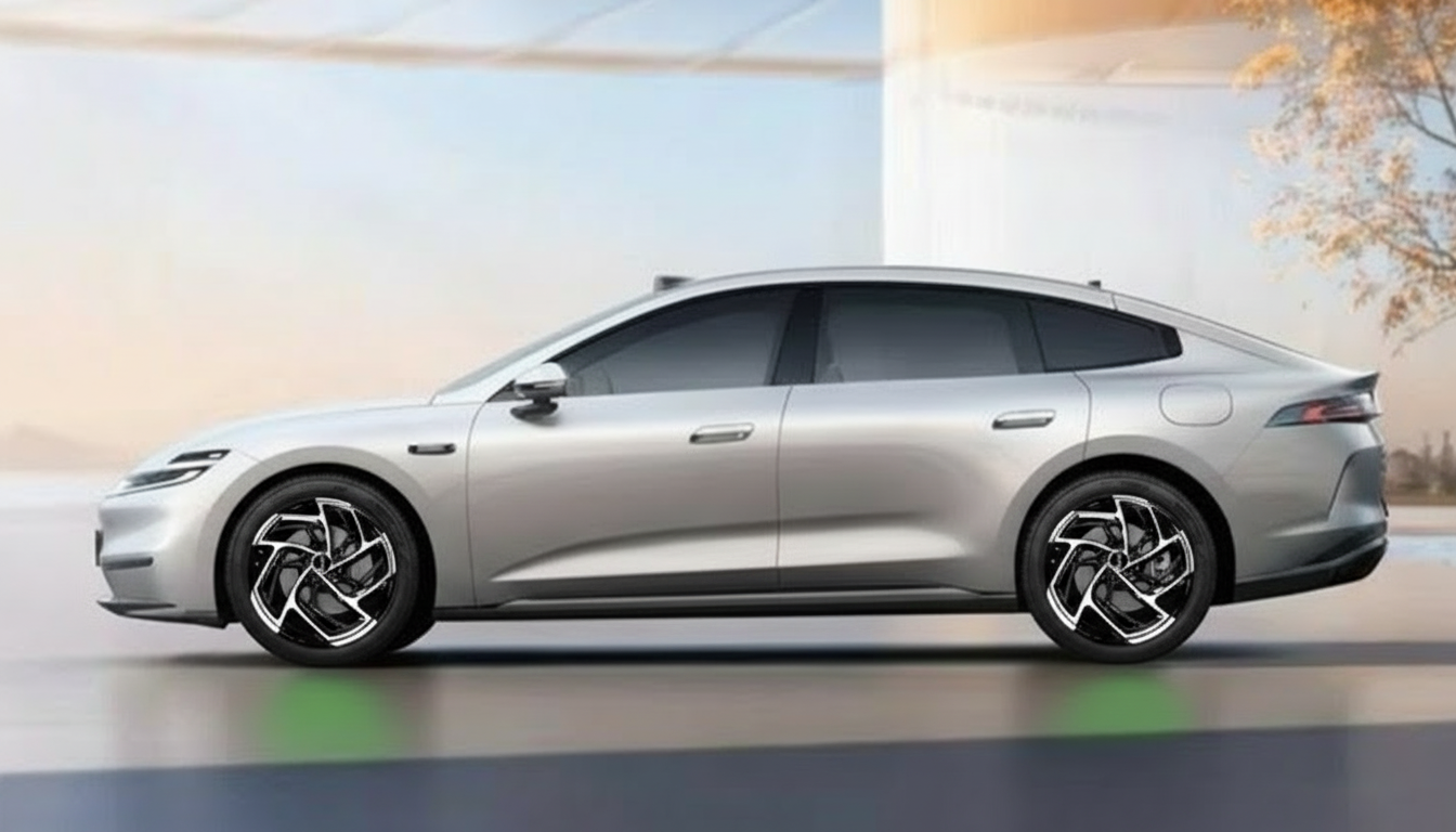 Примерка дисков на NIO ET7 Sedan 2021-2025