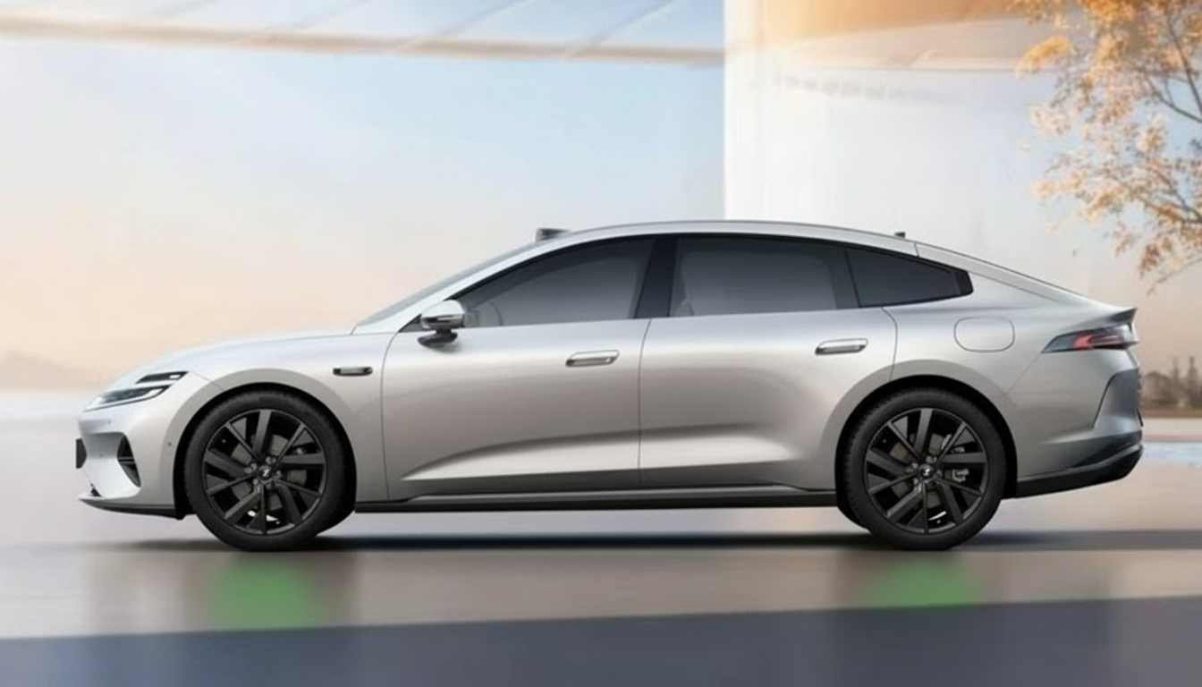 Примерка дисков на NIO ET7 Sedan 2021-2025