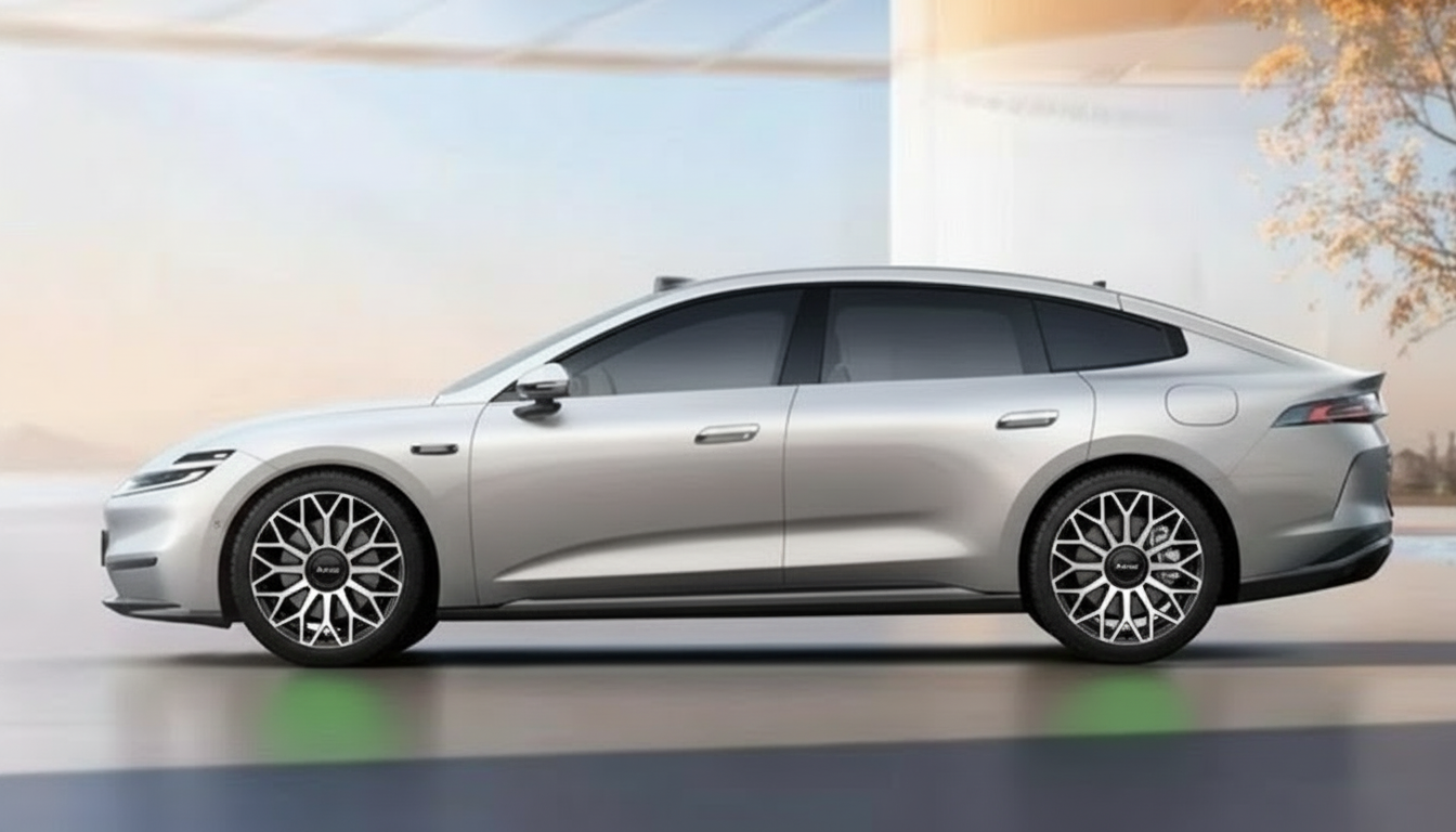 Примерка дисков на NIO ET7 Sedan 2021-2025