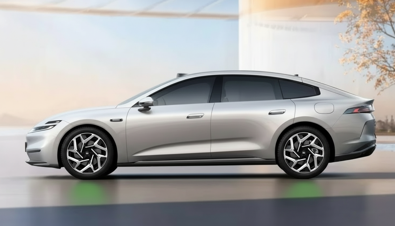Примерка дисков на NIO ET7 Sedan 2021-2025