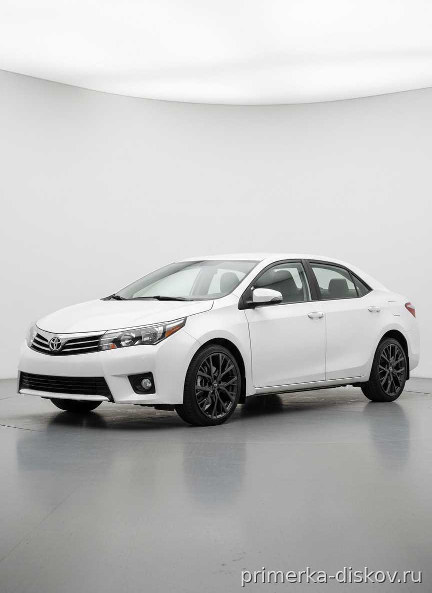 Примерка дисков на TOYOTA Corolla XI Sedan 2013-2019
