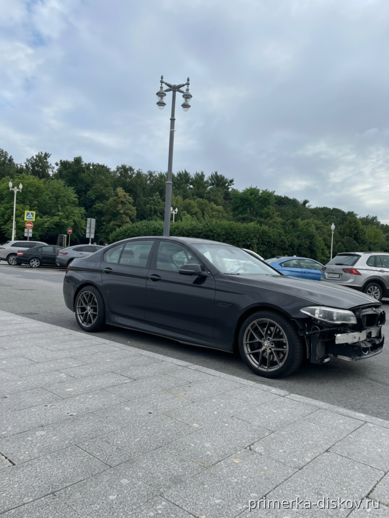 Примерка дисков на BMW 5-series F10 Sedan 2010-2017