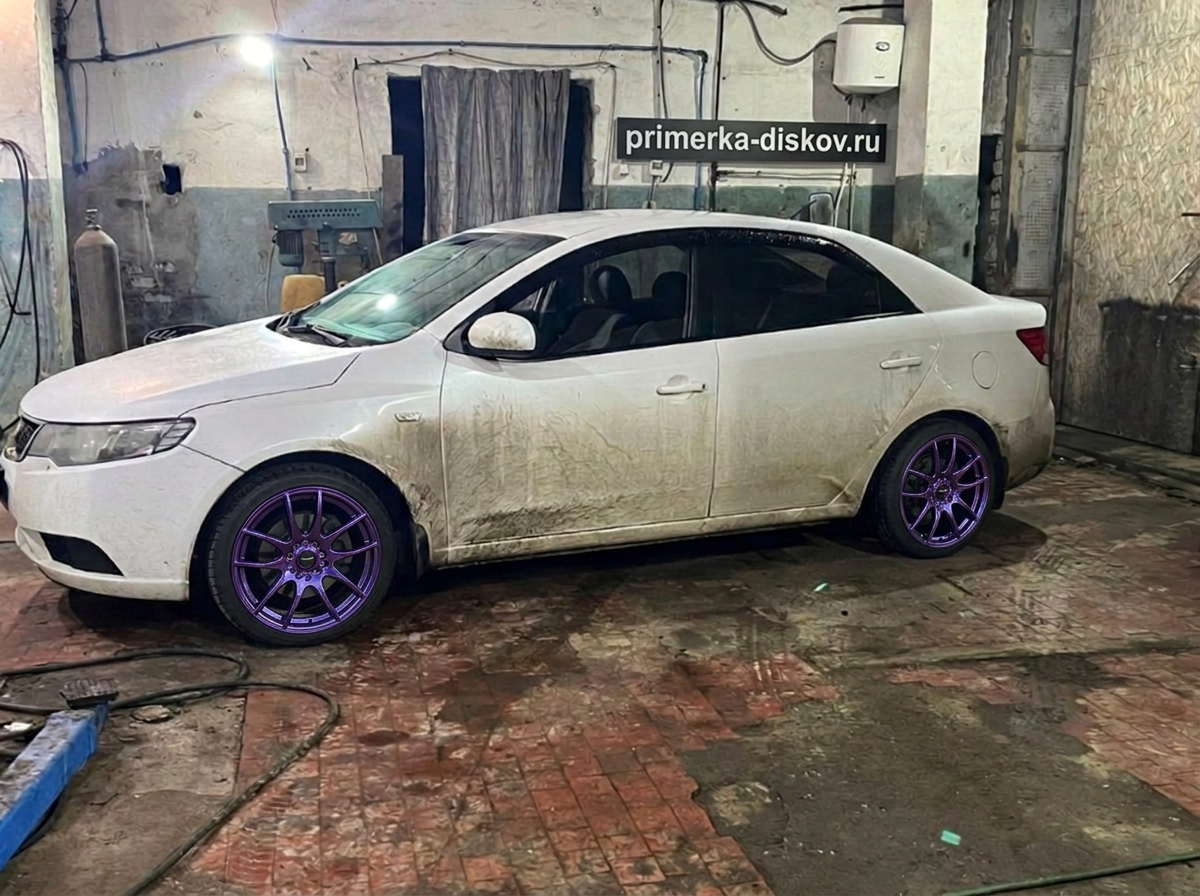 Примерка дисков на KIA Cerato TD Sedan 2009-2013
