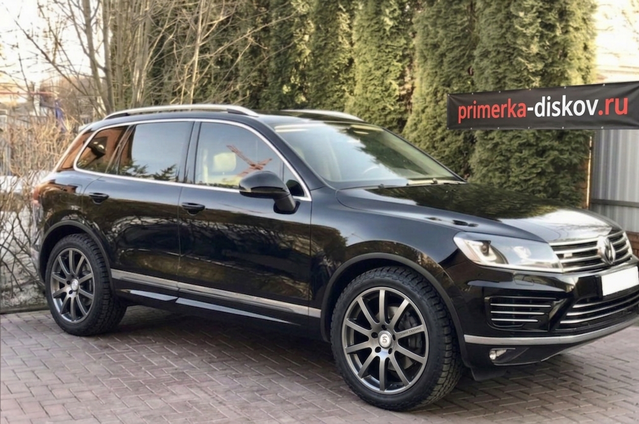 Примерка дисков на VOLKSWAGEN Touareg II/Restyling SUV 2014-2018