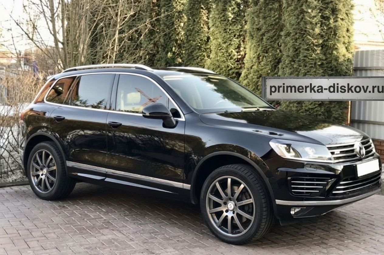 Примерка дисков на VOLKSWAGEN Touareg II/Restyling SUV 2014-2018