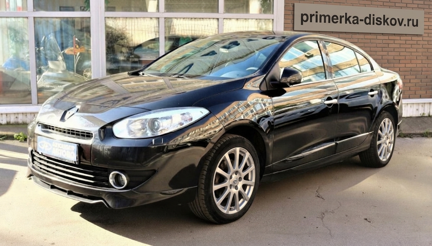 Примерка дисков на RENAULT Fluence Sedan 2009-2017