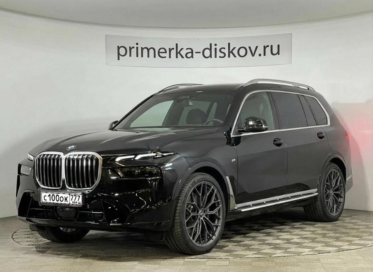 Примерка дисков на BMW X7 G07 SUV 2019-2023