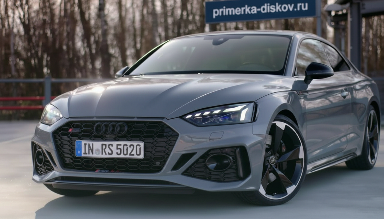 Примерка дисков на AUDI RS5 II (F5) Coupe 2017-2025