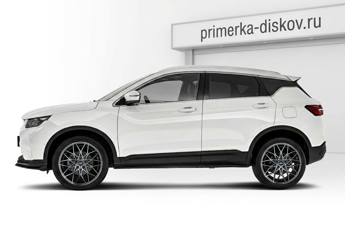 Примерка дисков на GEELY Coolray SUV 2020-2025