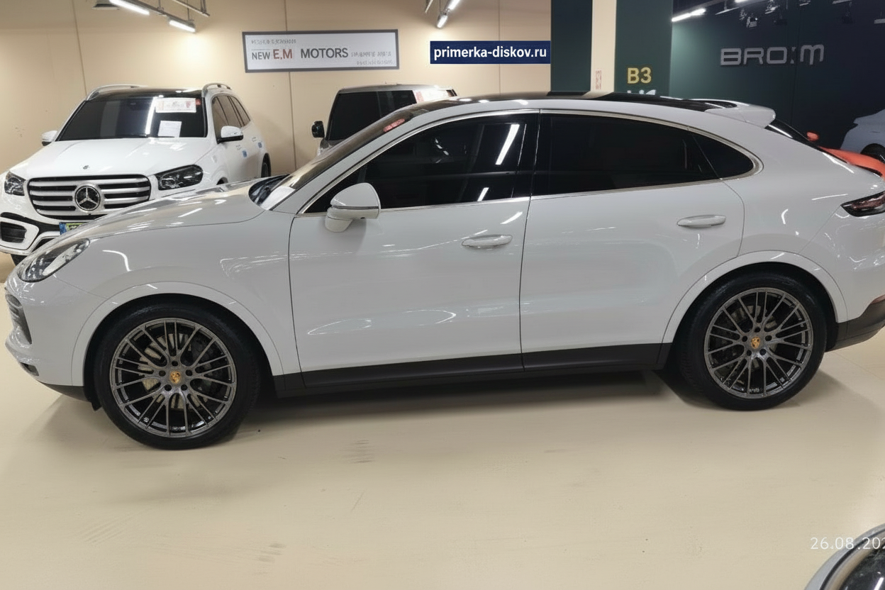 Примерка дисков на PORSCHE Cayenne III SUV 2017-2023