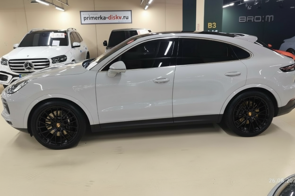 Примерка дисков на PORSCHE Cayenne III SUV 2017-2023