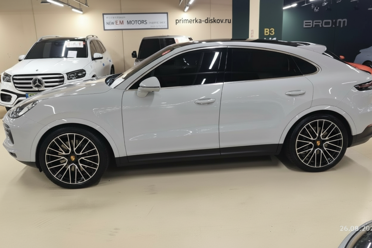 Примерка дисков на PORSCHE Cayenne III SUV 2017-2023