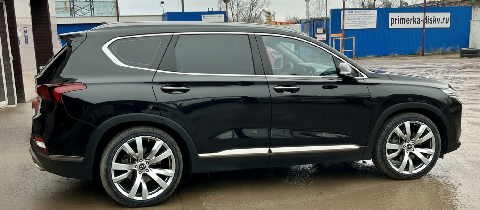 Примерка дисков на HYUNDAI Santa Fe IV (TM) 2018-2021