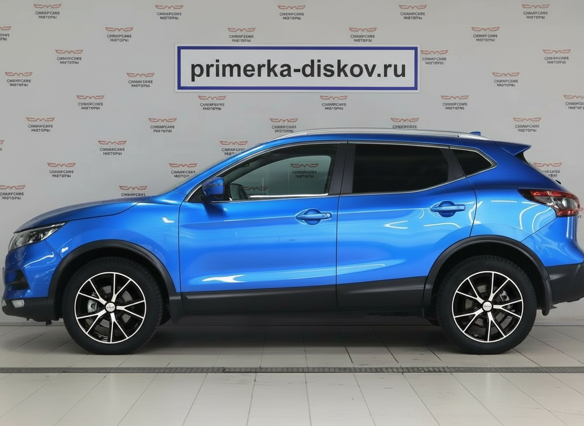 Примерка дисков на NISSAN Qashqai J11(rus) 2016-2022