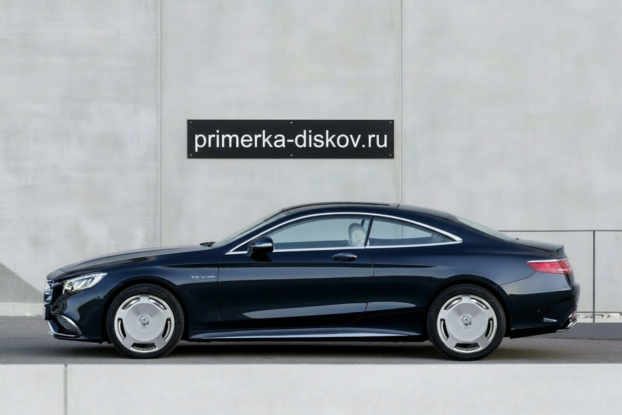 Примерка дисков на MERCEDES S-Klasse C217 Coupe 2014-2020