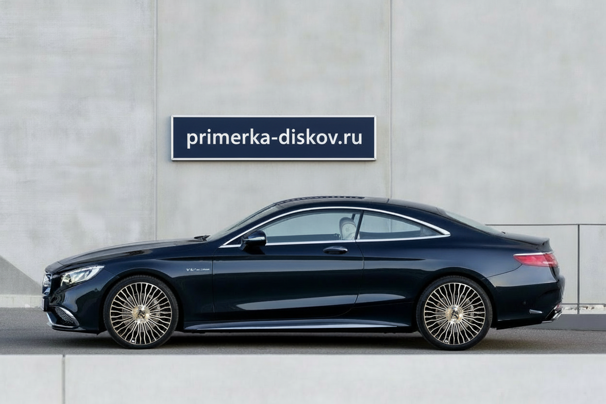 Примерка дисков на MERCEDES S-Klasse C217 Coupe 2014-2020