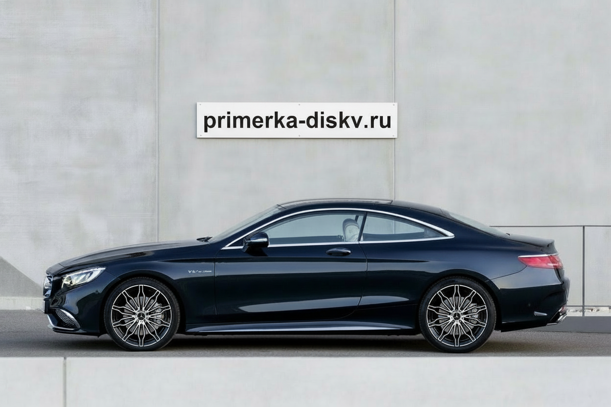 Примерка дисков на MERCEDES S-Klasse C217 Coupe 2014-2020