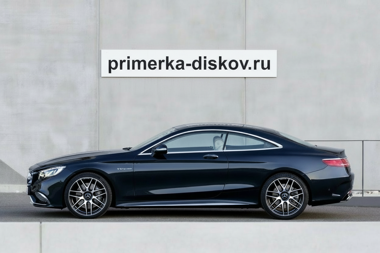 Примерка дисков на MERCEDES S-Klasse C217 Coupe 2014-2020