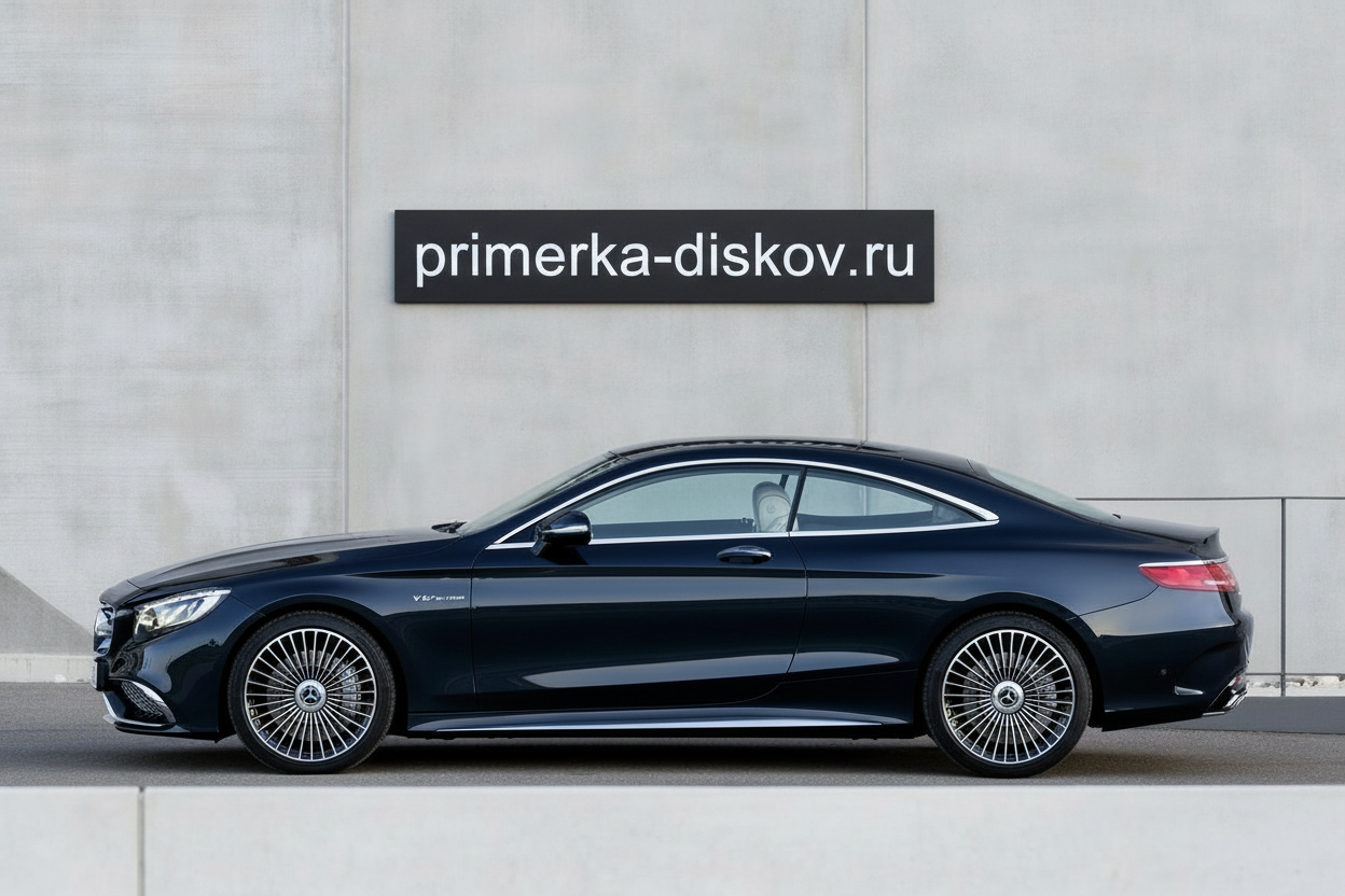 Примерка дисков на MERCEDES S-Klasse C217 Coupe 2014-2020
