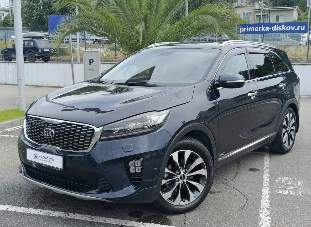 Примерка дисков на KIA Sorento II (XM/Restyling) SUV 2012-2021