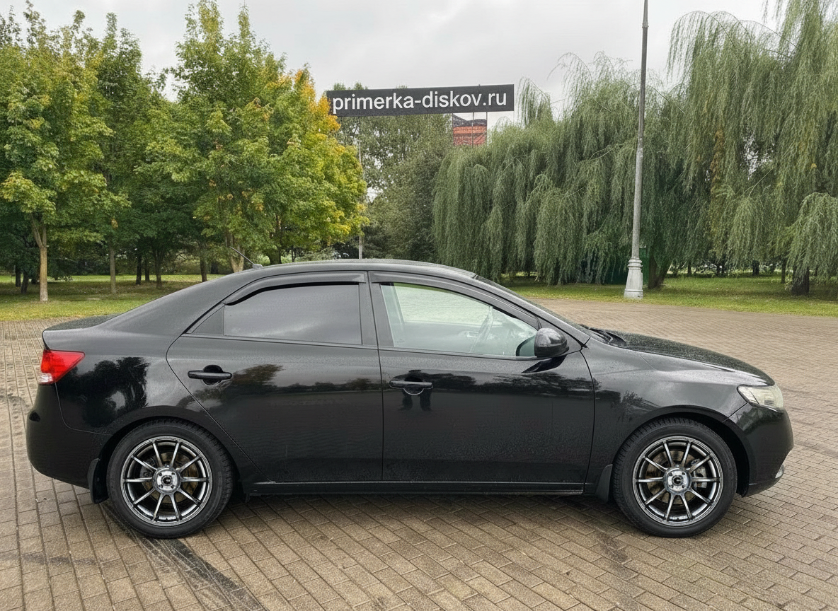 Примерка дисков на KIA Cerato TD Sedan 2009-2013