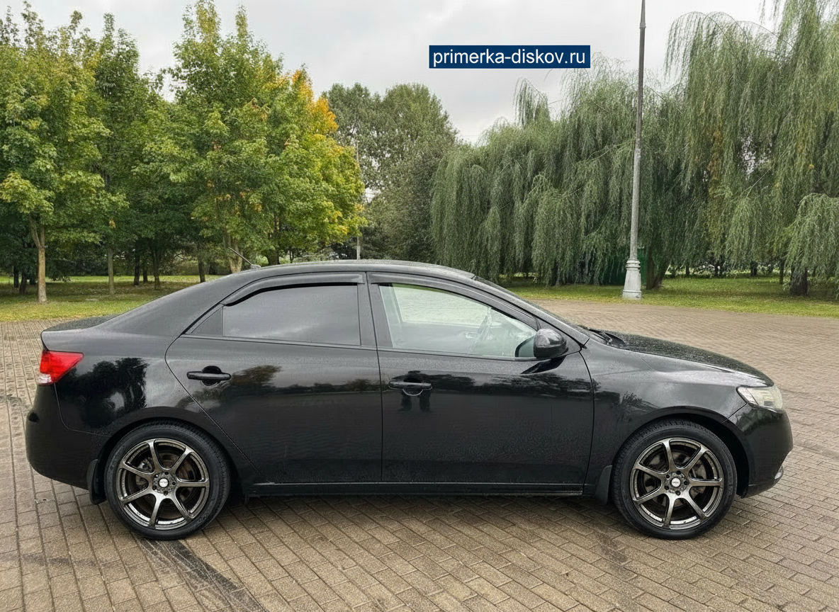 Примерка дисков на KIA Cerato TD Sedan 2009-2013