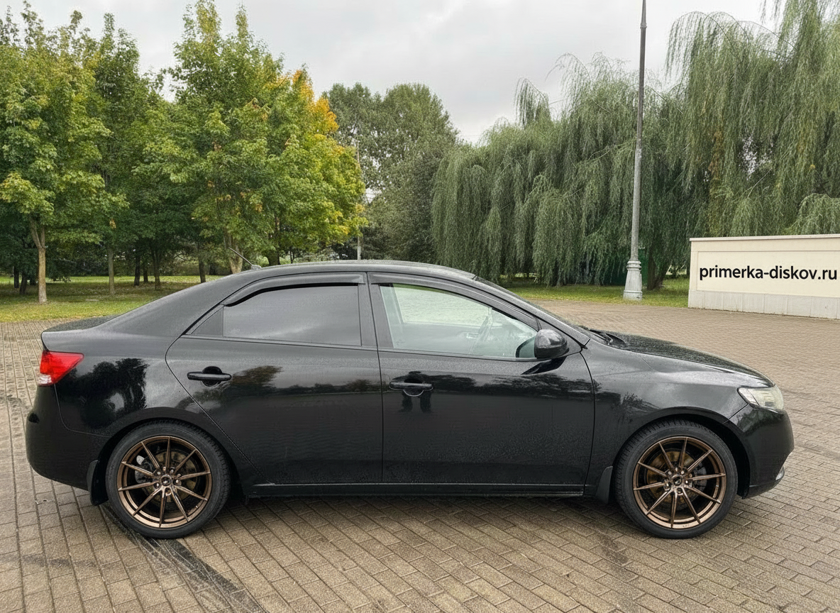 Примерка дисков на KIA Cerato TD Sedan 2009-2013