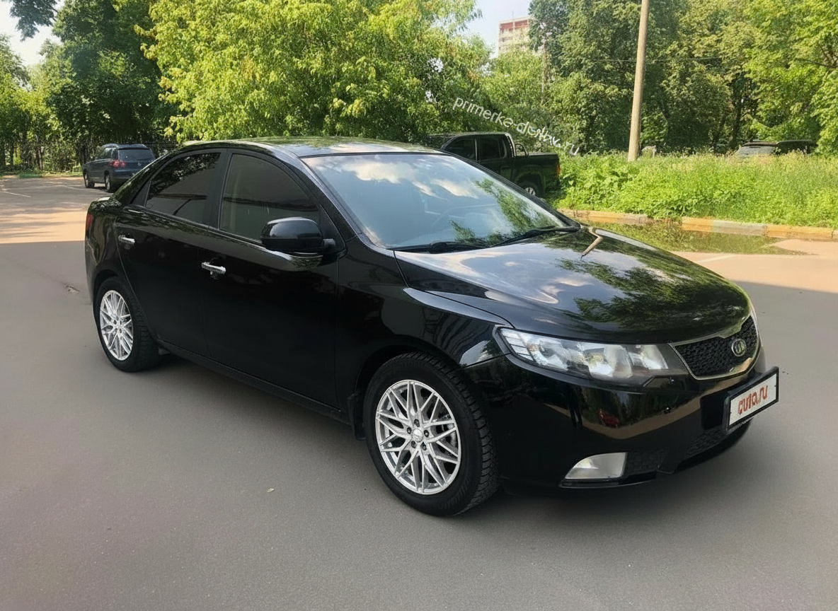 Примерка дисков на KIA Forte