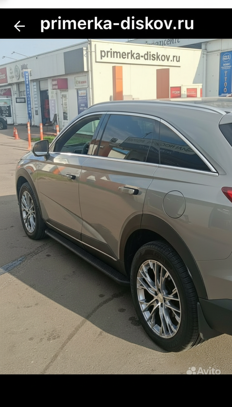 Примерка дисков на HYUNDAI Santa Fe IV (TM) 2018-2021