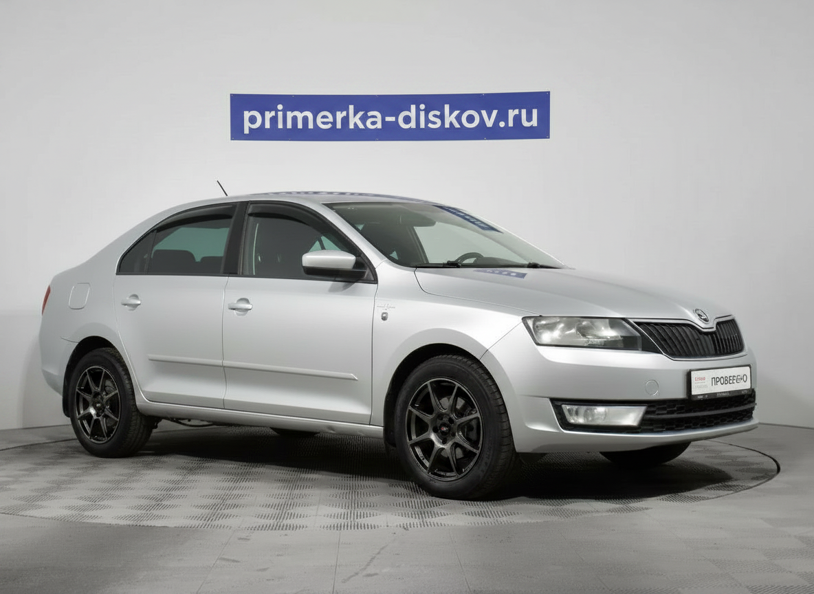 Примерка дисков на SKODA Rapid I Liftback 2012-2017