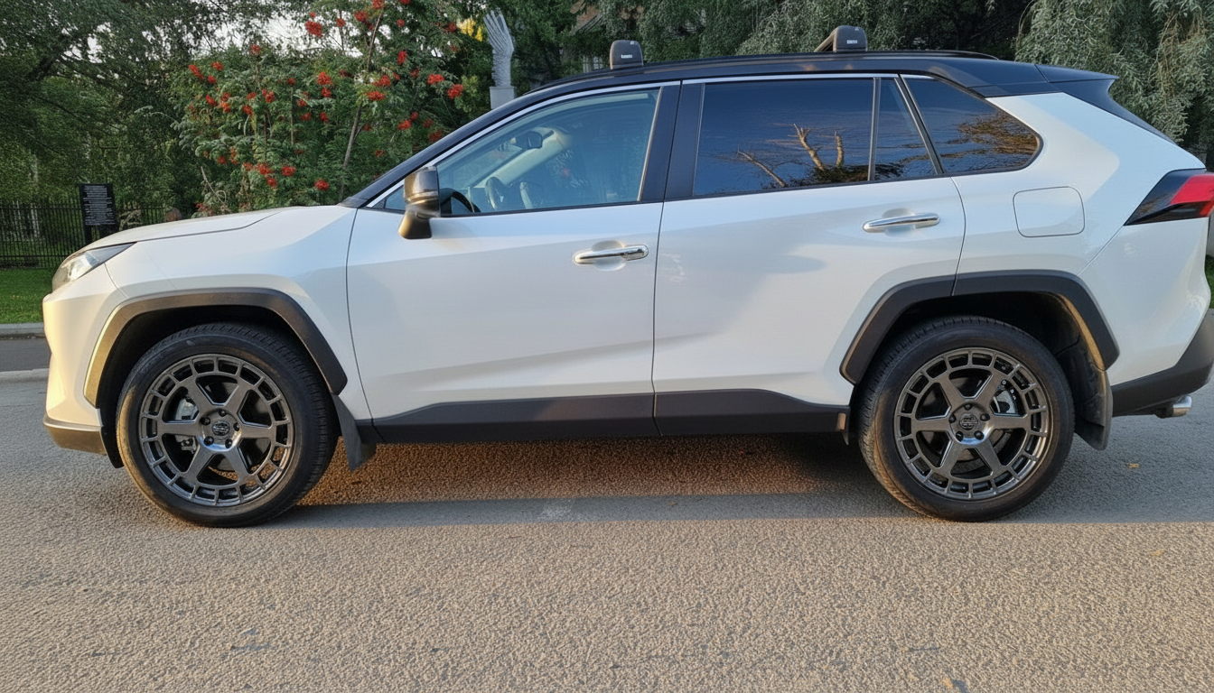Примерка дисков на TOYOTA RAV 4 XA50 2019-2026