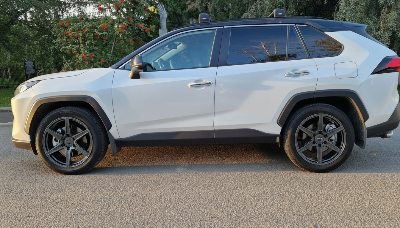 Примерка дисков на TOYOTA RAV 4 XA50 2019-2026