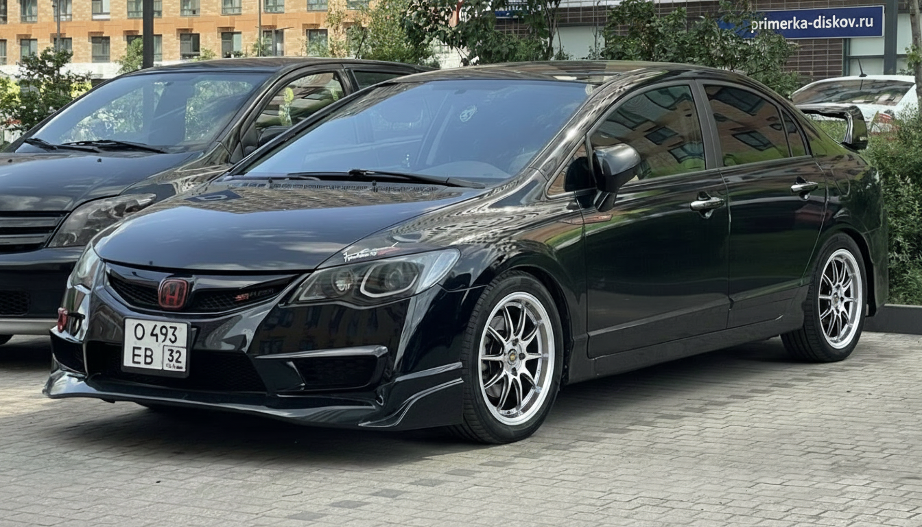 Примерка дисков на HONDA Civic VIII Sedan 2005-2013